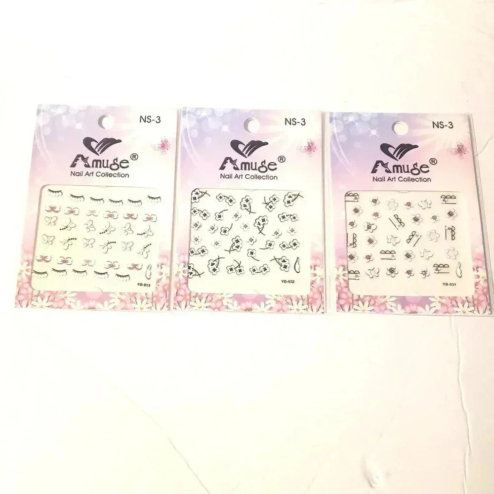 Amuse‎ Nail Art Lot of 2. New MM1